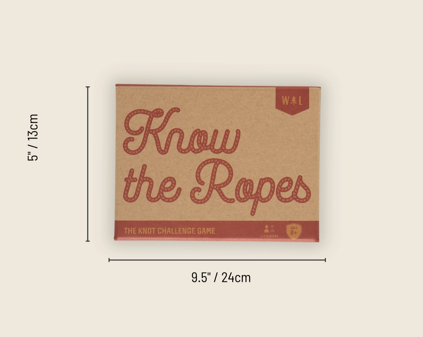 Know The Ropes box size